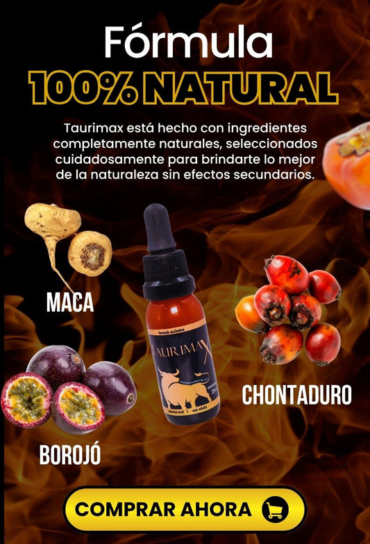 TauriMax Potent ¿Estás listo para recuperar tu confianza y vivir al máximo?