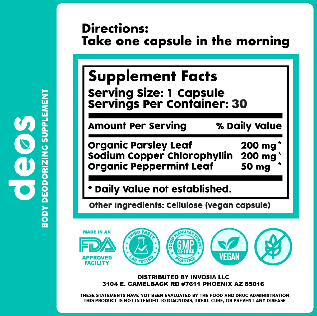 DEOS BODY MAGIC | Suplementos Desodorantes Natural Internos para tu cuidado personal😍